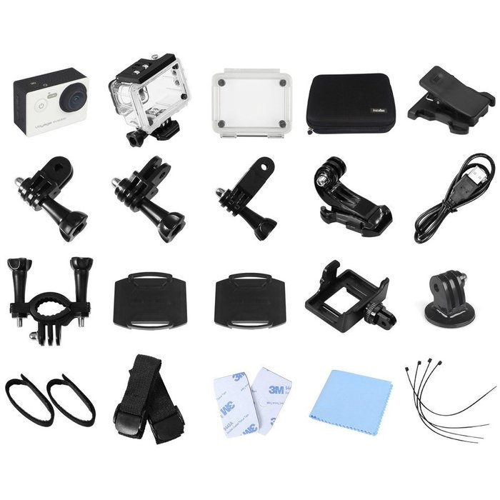 InstaBox&reg; Voyage SV5000 WiFi Allwinner V3 1080P 60FPS WiFi Built-in 2.0'' LCD 16MP 170&deg; Wide Angle Sport Action... N5