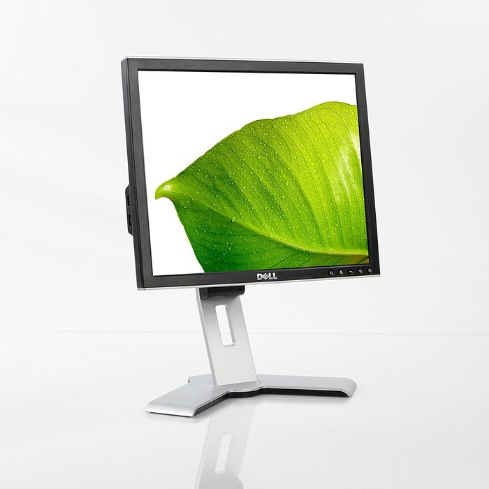 17" Dell 1707FPc DVI LCD Monitor w/USB Hub (Black/Silver)