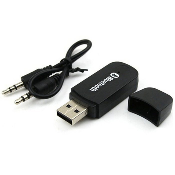 Wireless USB Bluetooth Audio Music Receiver With 3.5mm Stereo Speaker N4