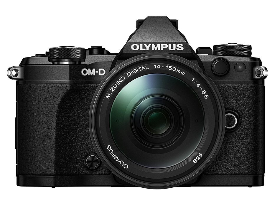 Olympus E-M5 Mark II BODY + 14-150mm II lens Kit Black - International Version (No Warranty) N4