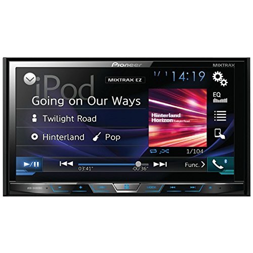 PIONEER AVH-X4800BS 7" Double-DIN In-Dash DVD Receiver with Motorized Display, Bluetooth(R...