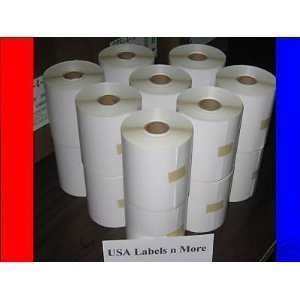 20 Rolls of 500 4x3 Direct Thermal Labels Zebra 2844
