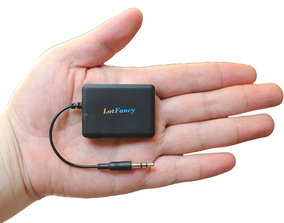 LotFancy Mini Wireless Bluetooth Audio Receiver - Adapter for Home Stereo, Portable Speakers, Headphones, Car... N5