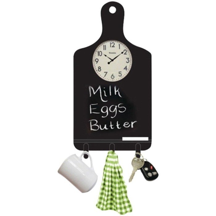 WESTCLOX 32207 11 x 17 Chalkboard Clock with Shelf consumer electronics