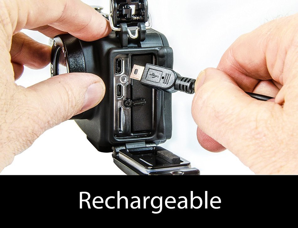 Intova X2 Waterproof 16MP Action Camera with Built-In 150-Lumen Light & Wifi N7