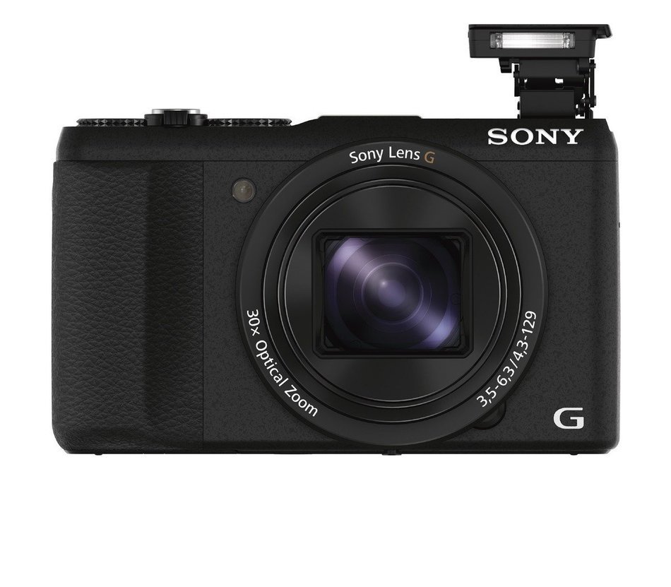 Sony DSC-HX60V/B 20.4 MP Digital Camera with 30x Optical Image Stabilized Zoom, 3" LCD (Black) N3