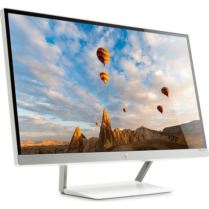 Hewlett Packard 2 Pavilion 27xw 27" IPS LED Backlit Monitors Bundle - Includes 2 Monitors N5