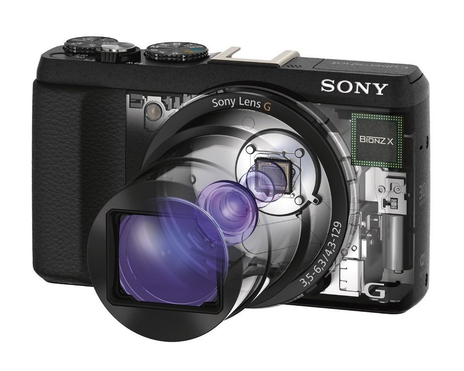 Sony DSC-HX60V/B 20.4 MP Digital Camera with 30x Optical Image Stabilized Zoom, 3" LCD (Black) N5