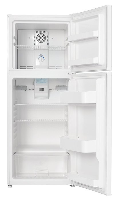 Danby DFF100C2WDD Frost-Free Refrigerator with Top-Mount Freezer, 9.9 Cubic Feet, White N4