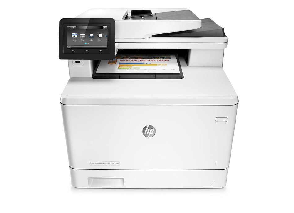 HP Laserjet Pro M477fdn All-in-One Color Printer, (CF378A) N5