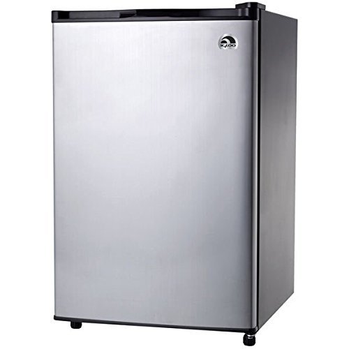Igloo 4.6 Cubic Feet Low Energy Consumption Stainless Steel Door Modern Compact Refrigerator