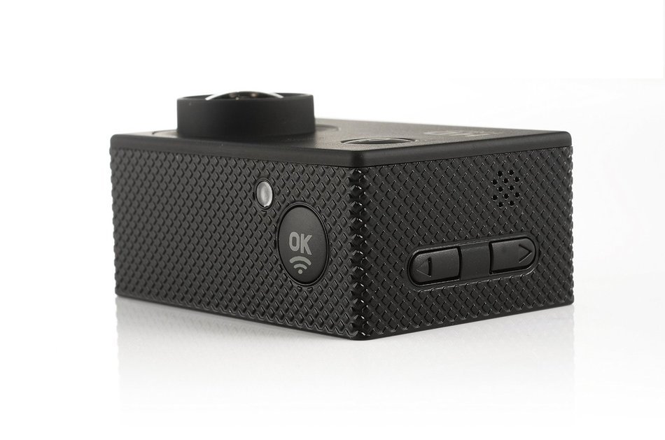 OURSPOP OP-W8 1080P Waterproof Wi-Fi Sports Action 12 MP Video Camera, 1.5" LTPS for Biking, Racing, Black N5