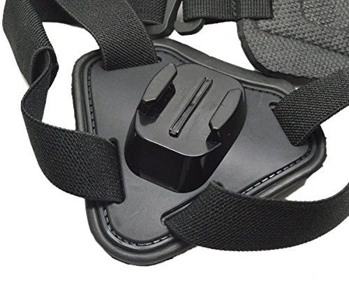ProGear Dual Chest And Back Mount Dog Or Pet Harness With Free J-Hook And Buckle Mount For GoPro Hero 4/3+/3/2/1 N7