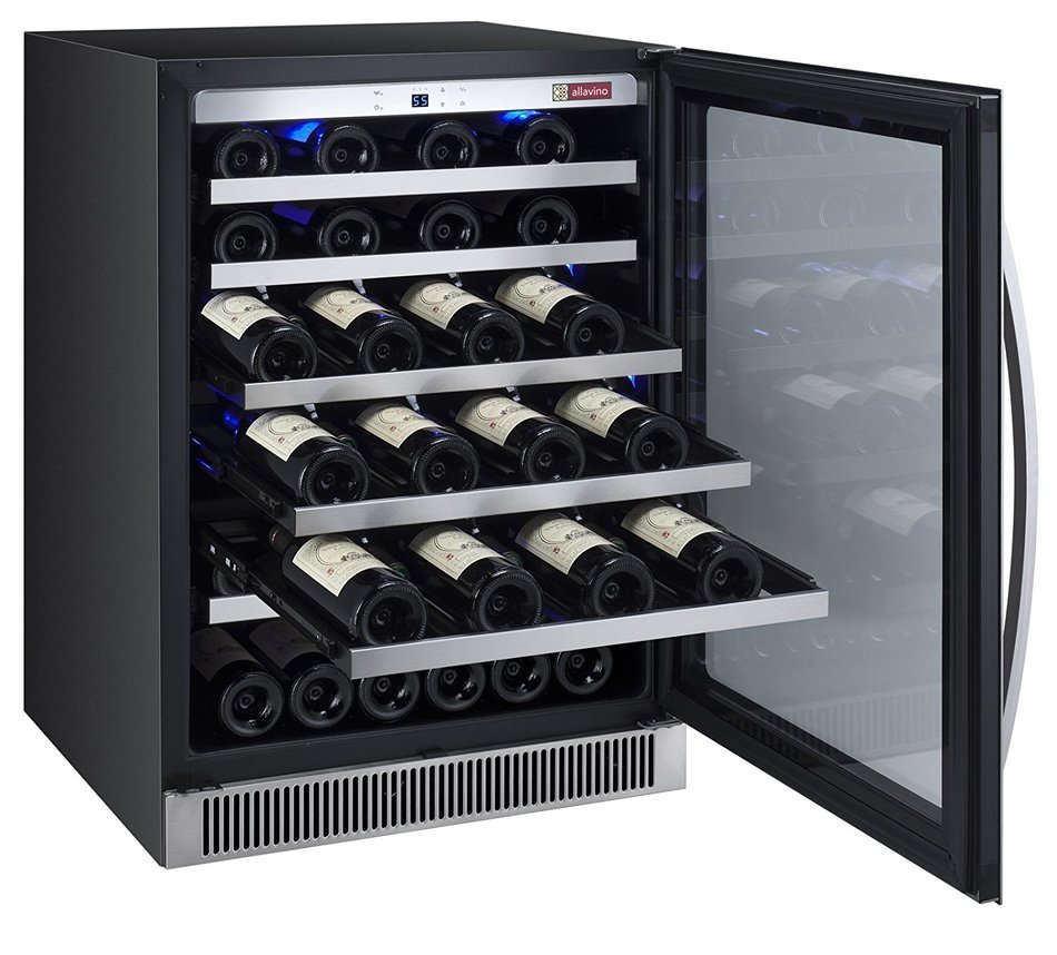 Reserva 55 Bottle Single Zone Freestanding Wine Refrigerator N2