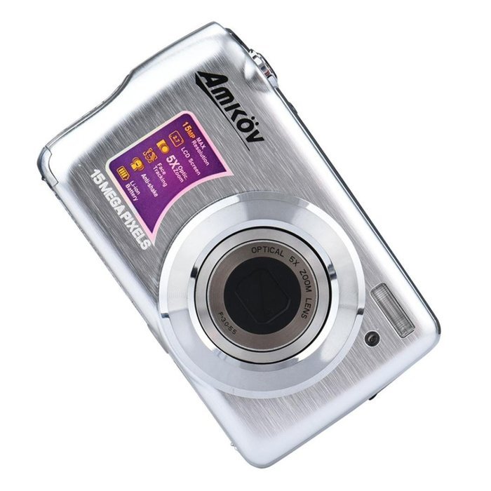 WIFI Sports DV, SANNYSIS Amkov CDOE3 2.7 Inch TFT 3X Optical Zoom 15MP 1280 X 720 HD Anti-shake Smile Capture... N15