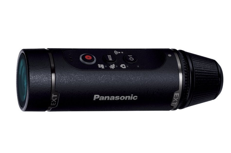 Panasonic A1 Ultra-Light Wearable HD Action Cam - HX-A1MK (Black) with 32GB Accessory Bundle N5