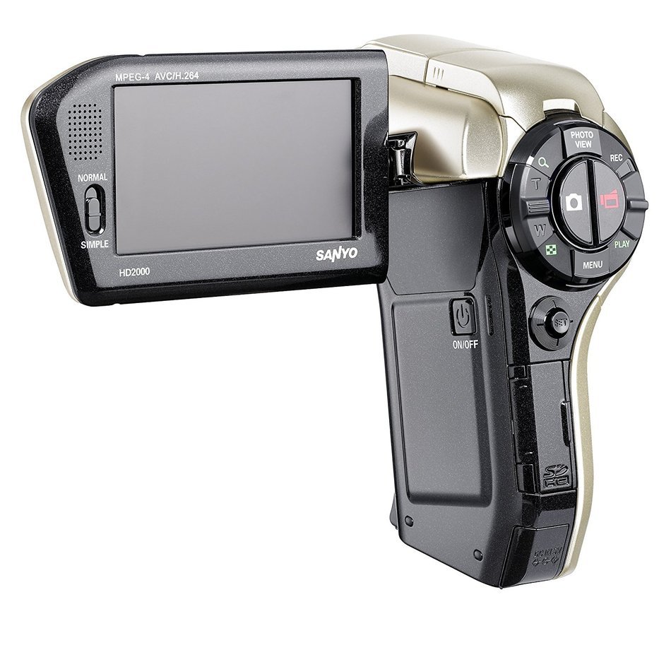 Sanyo VPC-HD2000 Xacti 8MP High Definition 1080P (Gold) [Camera] N3