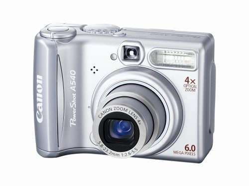 Canon PowerShot A540 6MP Digital Camera with 4x Optical Zoom N2