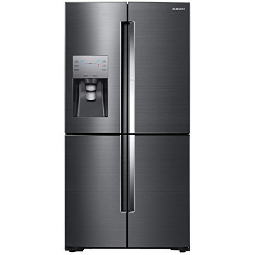 Samsung RF22K9381SG 36" Counter Depth French Door Refrigerator with 22 cu. ft. Total Capacity, in Black Stainless... N4