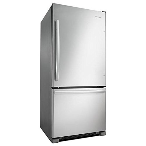 Amana ABB1924BRB 18.5 Cu. Ft. Black Bottom Freezer Refrigerator - Energy Star N3