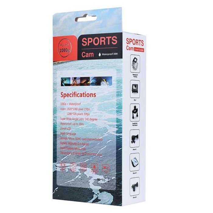 Lookatool Mini 1080P Full HD DV Sports Recorder Car Waterproof Action Camera Camcorder N24