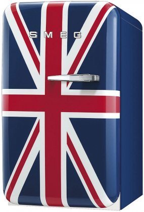 Smeg FAB5ULUJ 16" 50's Retro Style Series Compact Refrigerator with 1.5 cu. ft. Capacity Absorption Cooling Automatic... N2