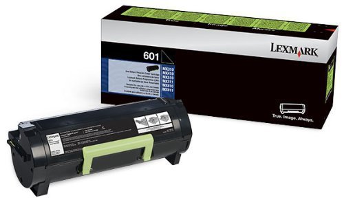 Toner601MX310MX410Return Program Black 2.500 Page Yield, Manufacturer: LEXMARK, Manufacturer Part Number: 60F1000