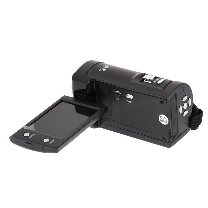 TOOGOO(R) HDV-107 Digital Video Camcorder Camera HD 720P 16MP DVR 2.7'' TFT LCD Screen 16x ZOOM Black N7