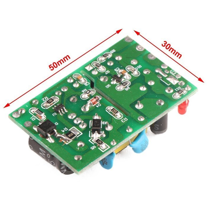 RioRand AC to DC Converter 90V~240V 110V/220V AC to 24V/400mA Adapter/Industrial/LED Switching Power Supply Board... N3