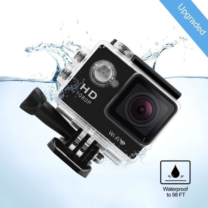 TEKCAM Professional SJ4000 WIFI Waterproof Case Protective for AKASO EK7000 EK5000 1080P/ Vikeepro 2.0 inch/ Canany... N3
