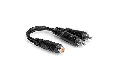 Hosa YRA-104 RCA to Dual RCAF Y-Cable N2