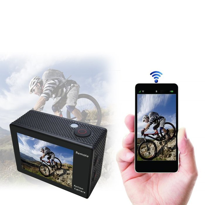 Auto Beyond Sport Action Camera&mdash;WIFI 1080P 12MP 2.0 inch Action Camera Waterproof/Shockproof Sport DV Camcorder... N6