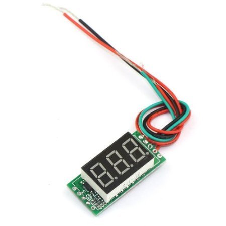 RioRand 0.36" DC 0-100A Current Tester Blue LED Panel Digital Ammeter With Amp Meter Shunt