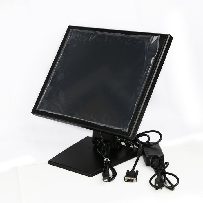 Wearson POS Display 17 inch Touch Screen LCD Computer Monitor With Metal Stand N5