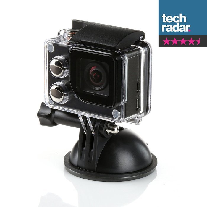 ISAW EDGE 4K Ultra HD / 1080P Full HD Action Camera with LCD View-finder built-in Wi-Fi + Free ISAW Viewer II... N4