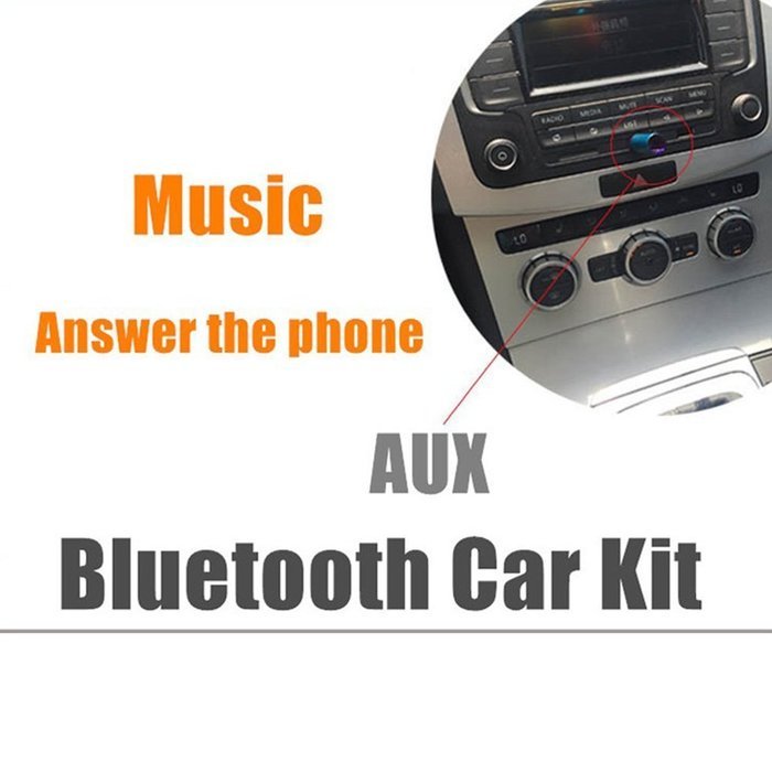 Gouptec 2016 Bullet Style Mini Bluetooth V4.1 Music Receiver Adapter 3.5mm AUX Audio Wireless Bluetooth Car Kit... N3