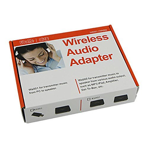 M2Cbridge 2.4GHz Wireless Audio Adapter Music Sound Transmitter and Receiver WA002 N3