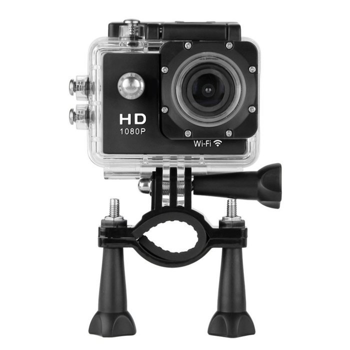 Waterproof Action Camera 12mp Hd 1080p 2.0 Inch LCD 170 Wide Angle Lens Automatic Enhanced Night Vision With 2... N5