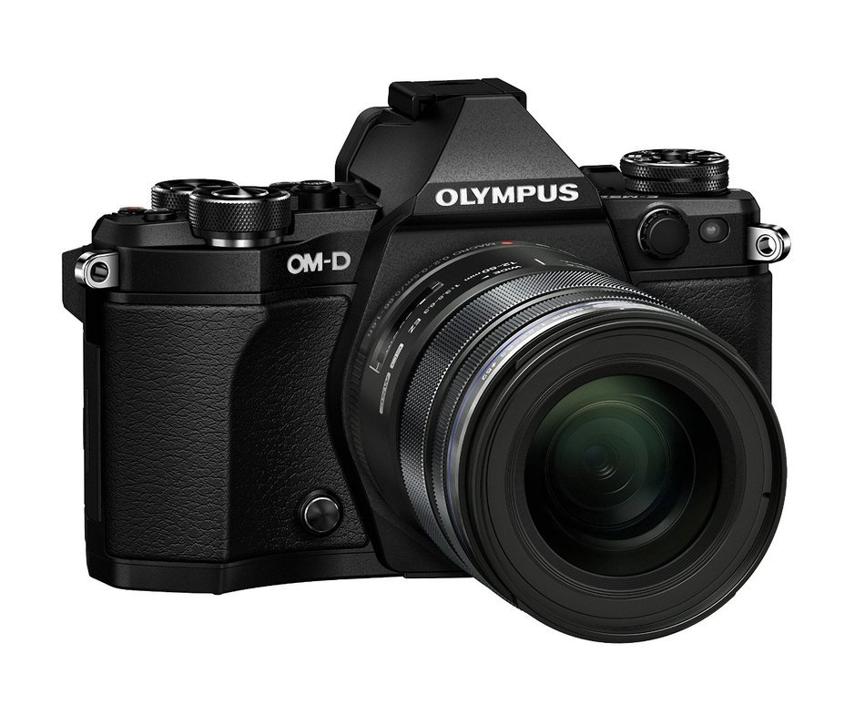 Olympus E-M5 Mark II BODY + 14-150mm II lens Kit Black - International Version (No Warranty) N5