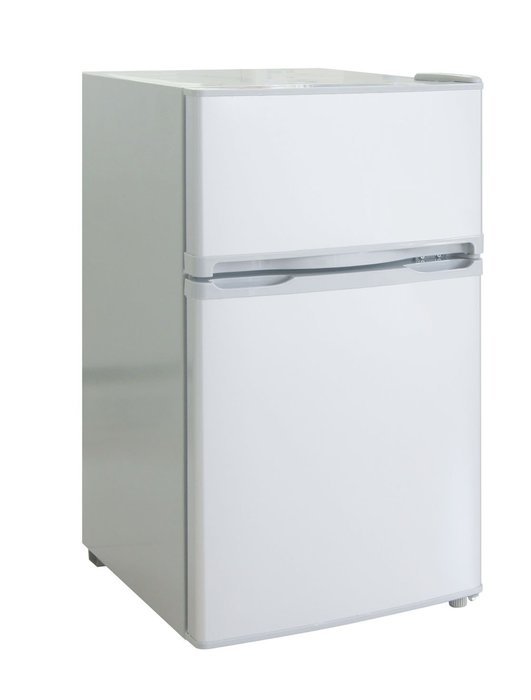 RCA-Igloo 3.2 Cubc Foot 2 Door Fridge and Freezer, Black