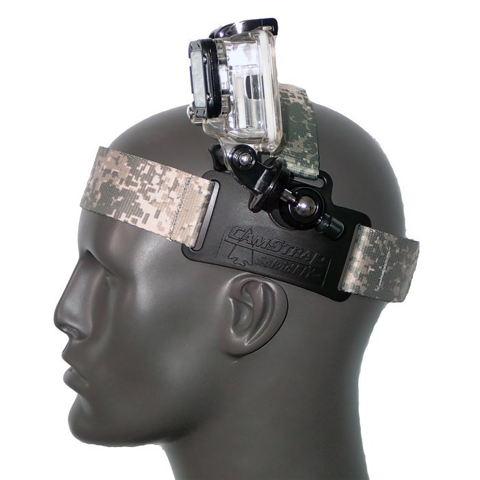 CamStrap Pro Universal Head Cam Mount (Black) N7