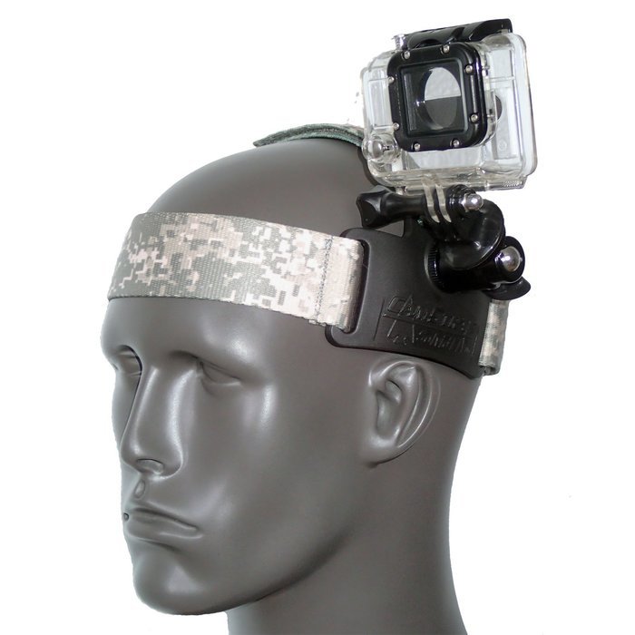 CamStrap Pro Universal Head Cam Mount (Black) N8