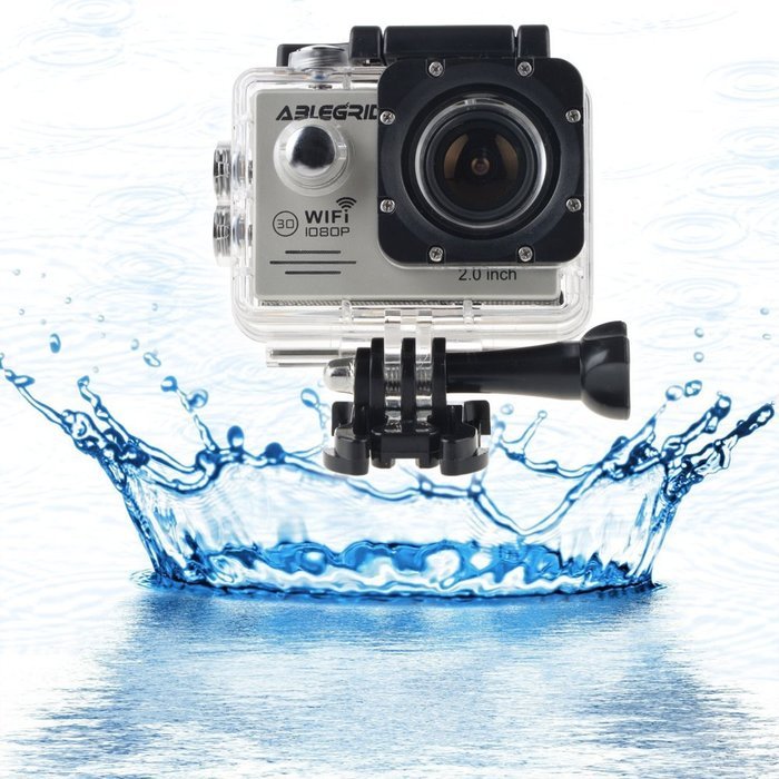 ABLEGRID&reg; SJ5000 WIFI Novatek 96655 12MP 2.0" LCD 1080P 170 Degree Wide Angle Sports DV Waterproof Action Camera... N9