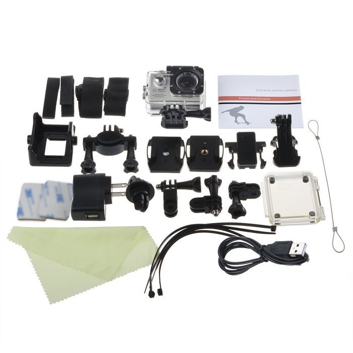 ABLEGRID&reg; SJ5000 WIFI Novatek 96655 12MP 2.0" LCD 1080P 170 Degree Wide Angle Sports DV Waterproof Action Camera... N10