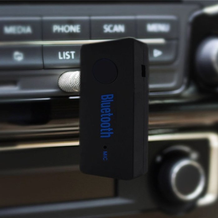 MPTECK Bluetooth 4.1 Receiver Wireless Car Receiver Adapter with 3.5mm AUX for Home Audio Music Streaming Sound... N2