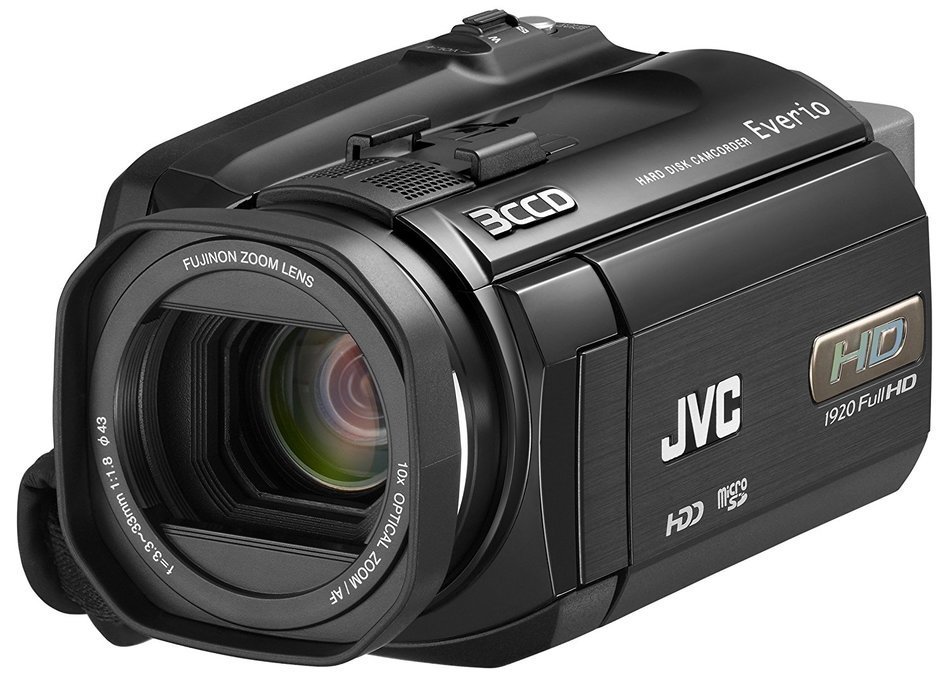 JVC Everio GZ-HD6 3CCD 120GB Hard Disk Drive High Definition Camcorder with 10x Optical Image Stabilized Zoom...