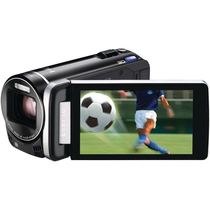 JVC GZHM960BUS Camcorder with 10x Optical Zoom and 3.5-Inch LCD Screen (Black) (Discontinued by Manufacturer) N2