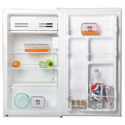 3.3 Cu. Ft. Refrigerator with Chiller Compartment, White, Sold as 1 Each N2