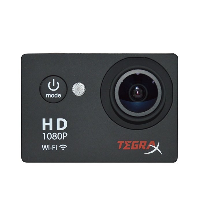 TEGRAX Action Camera 2" screen Full HD 1080P 170 Degree wide Angle 30 meters waterproof housing N4