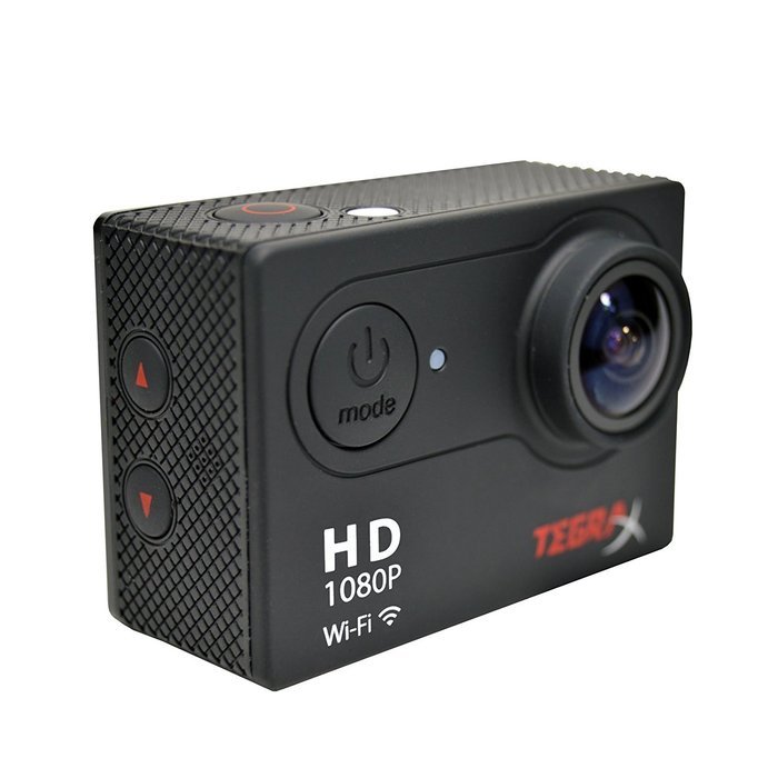 TEGRAX Action Camera 2" screen Full HD 1080P 170 Degree wide Angle 30 meters waterproof housing N5